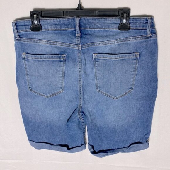 5/$25 R Jeans Light Wash Blue Jean Shorts Denim Shorts 32 - Picture 8 of 9